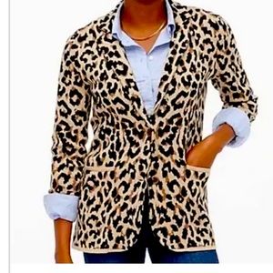 J-crew sweater blazer